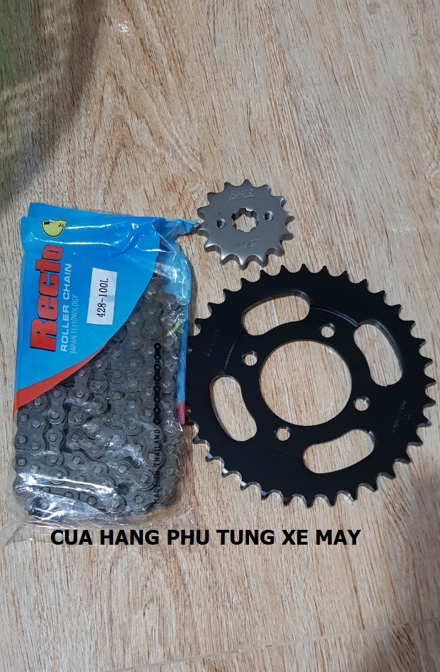 Bộ sên nhông dĩa RECTO gắn DREAM/ WAVE/ SIRIUS