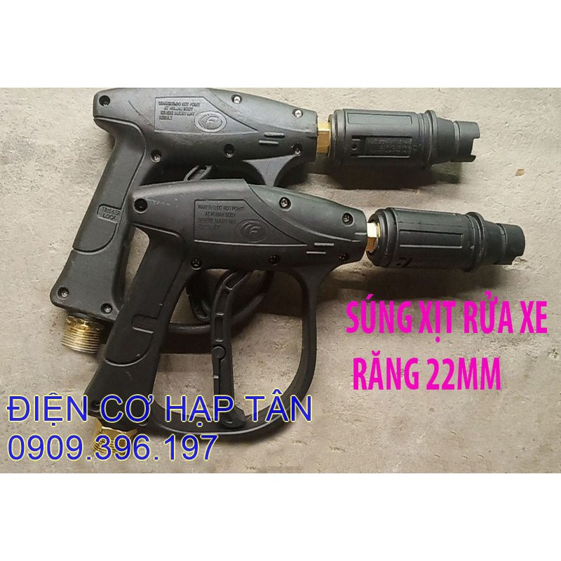 - súng xịt rửa xe _ cho máy rửa xe- răng 22mm