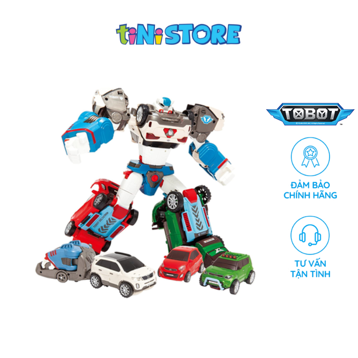 Đồ chơi TOBOT MINI DELTATRON 301058