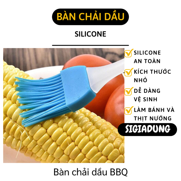 Cây quét dầu - Bàn chải dầu BBQ chất liệu cao cấp bền nhẹ dễ sử dụng - Cây quét dầu thực phẩm silicon