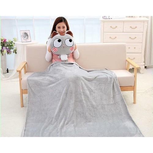 Bộ chăn gối hình thú 3in1