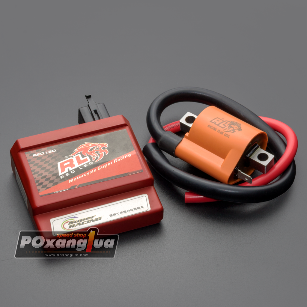 Combo độ xăng lửa cho Wave 110, Blade 110 - IC Mobin Redleo, Bình xăng Oko 24