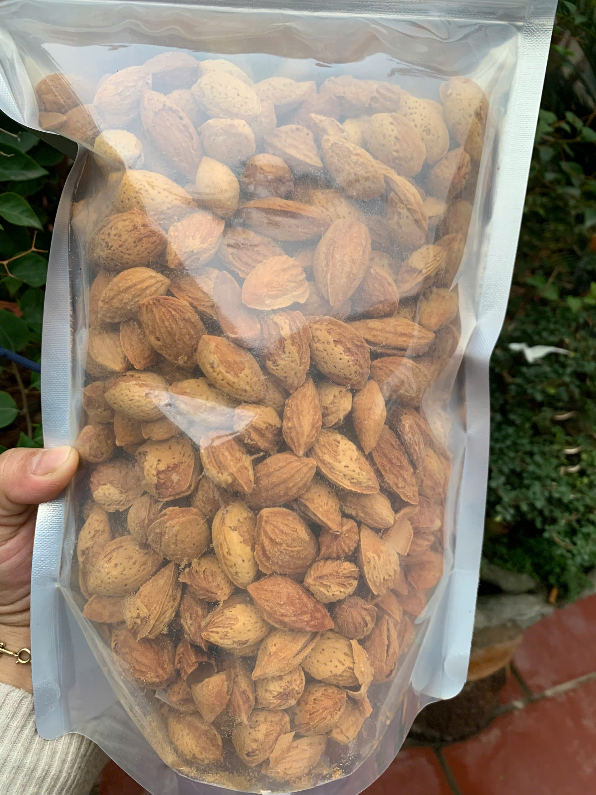 500g Hạnh nhân rang bơ-vỏ mỏng thơm ngon