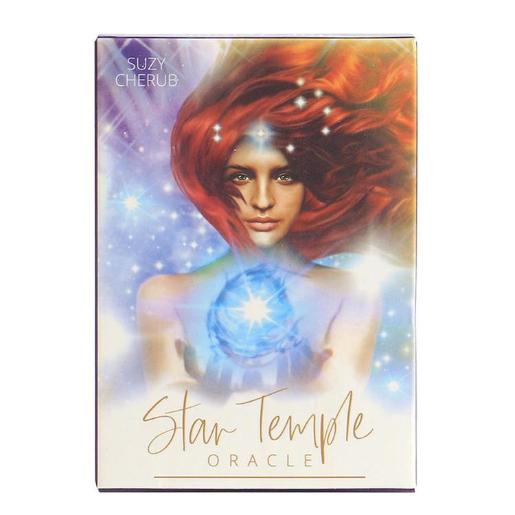 Tarot Cards English Version Star Temple Oracle Cards For Fate Divination Tarot Deck Family Entertainment Board Game pleasant
