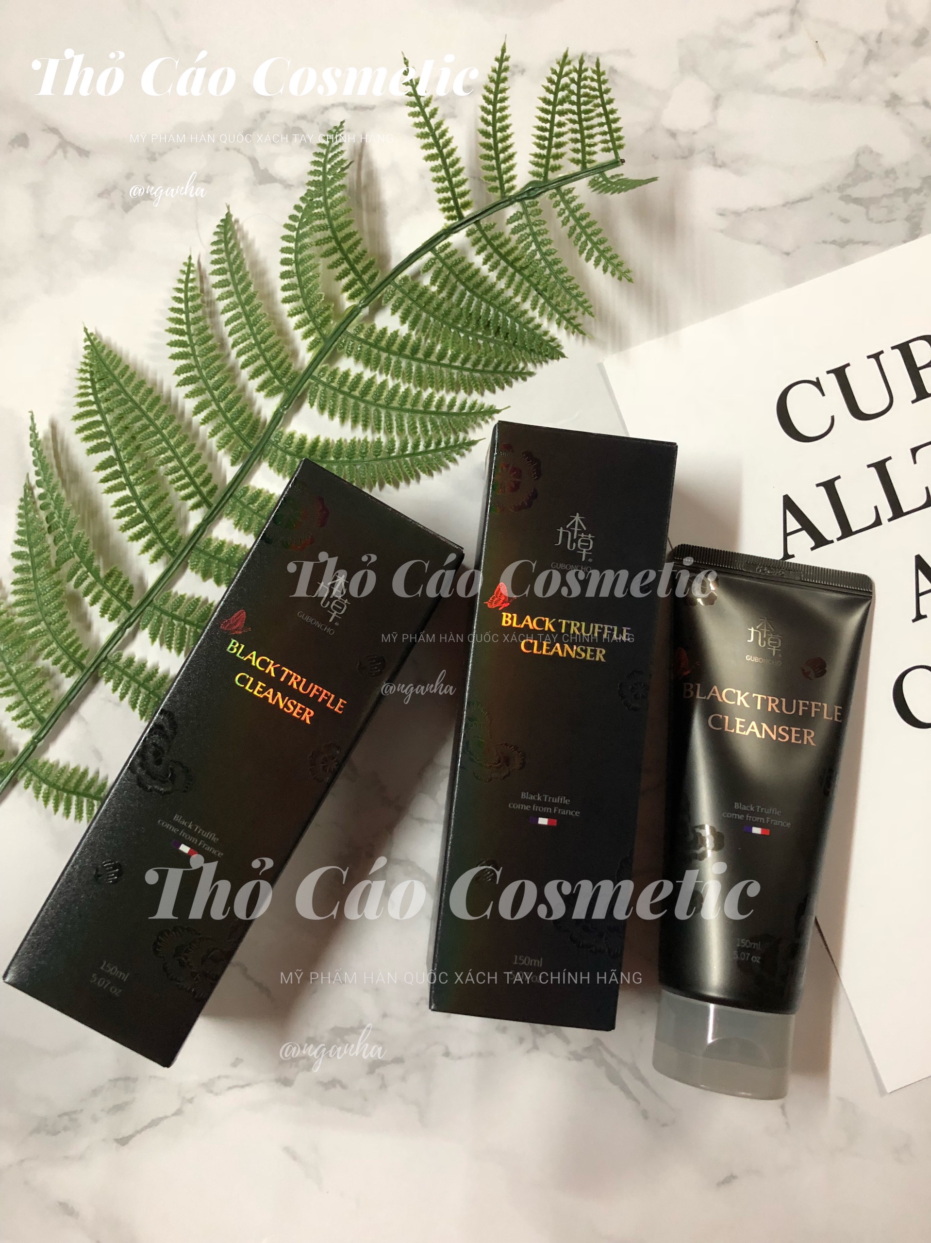 Sữa Rửa Mặt Guboncho Black Truffle Cleanser