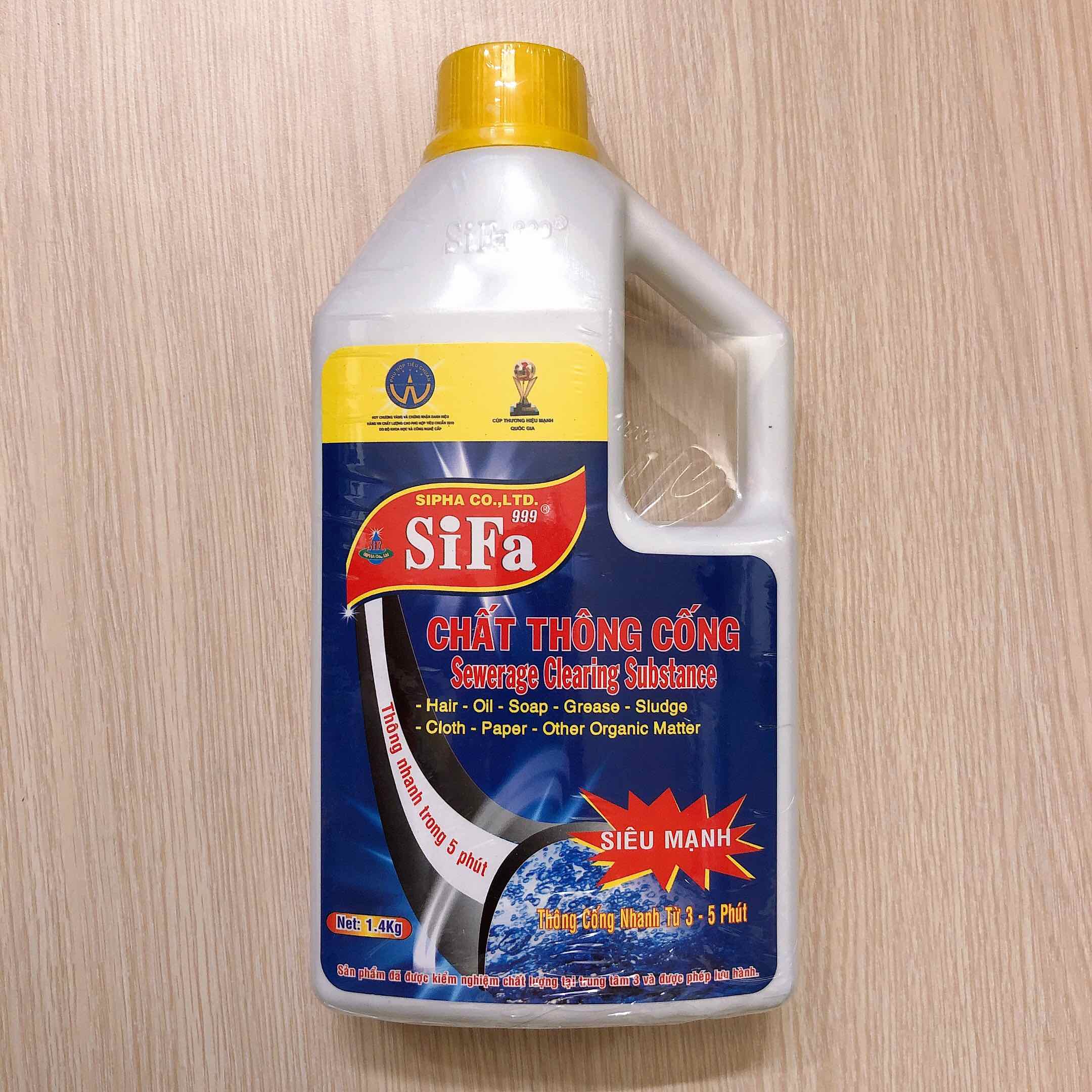 Chất thông cầu cống siêu tốc Sifa 1kg2, 1kg4
