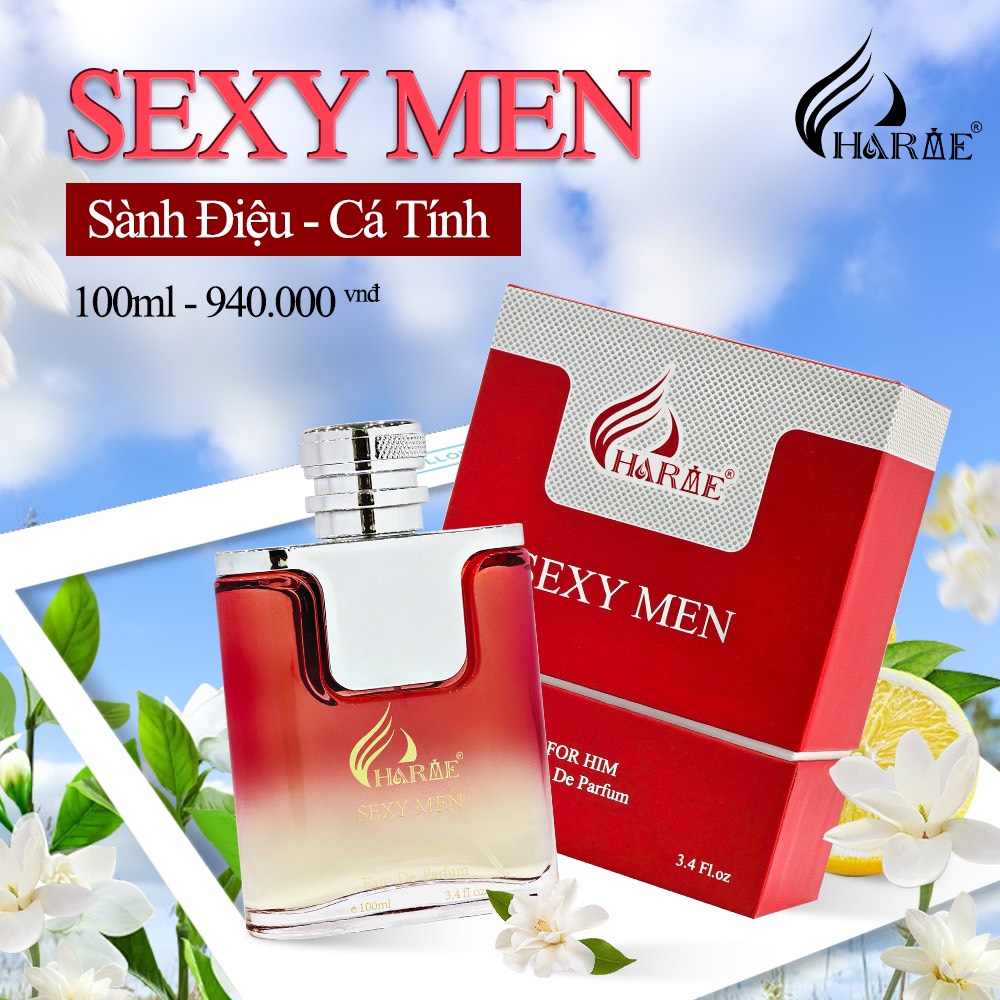 Nước hoa sexy men 100ml 2024 mẫu mới - có chiết 10ml thử