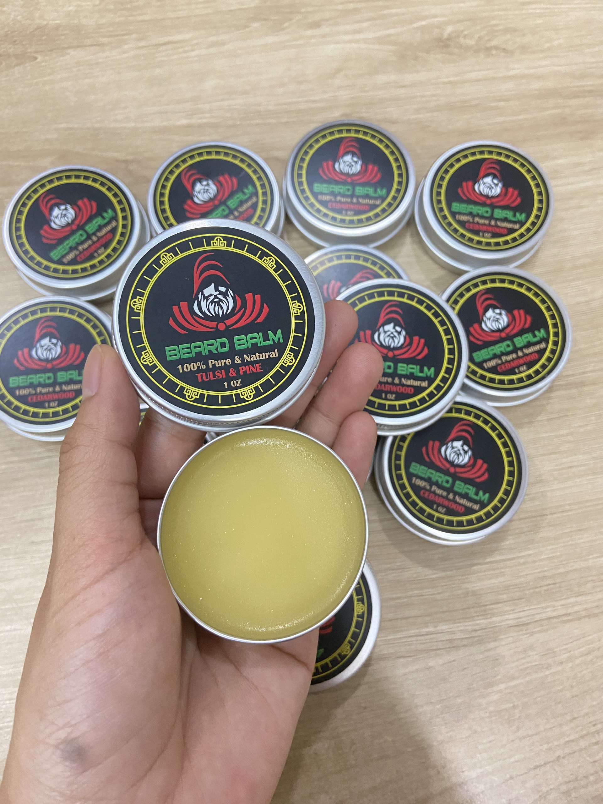 Sáp Dưỡng Râu Beard Balm Cedarwood & Tulsi