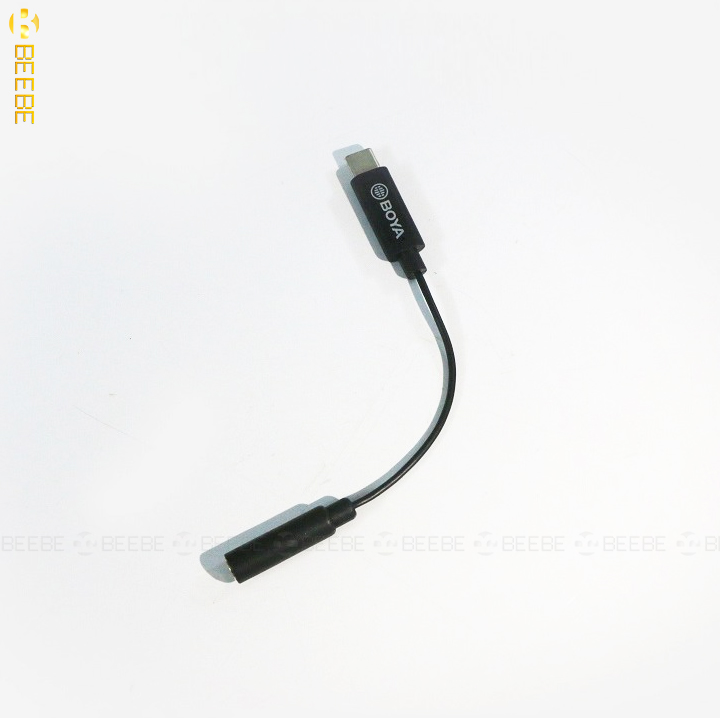 BOYA by-K4 3.5mm Female TRRS to Male Type-C Adapter Cable (6m) for Samsung Android Smartphone
