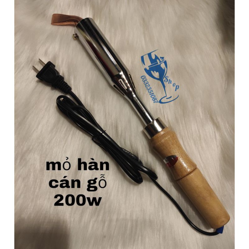 mỏ hàn cán gỗ 200w