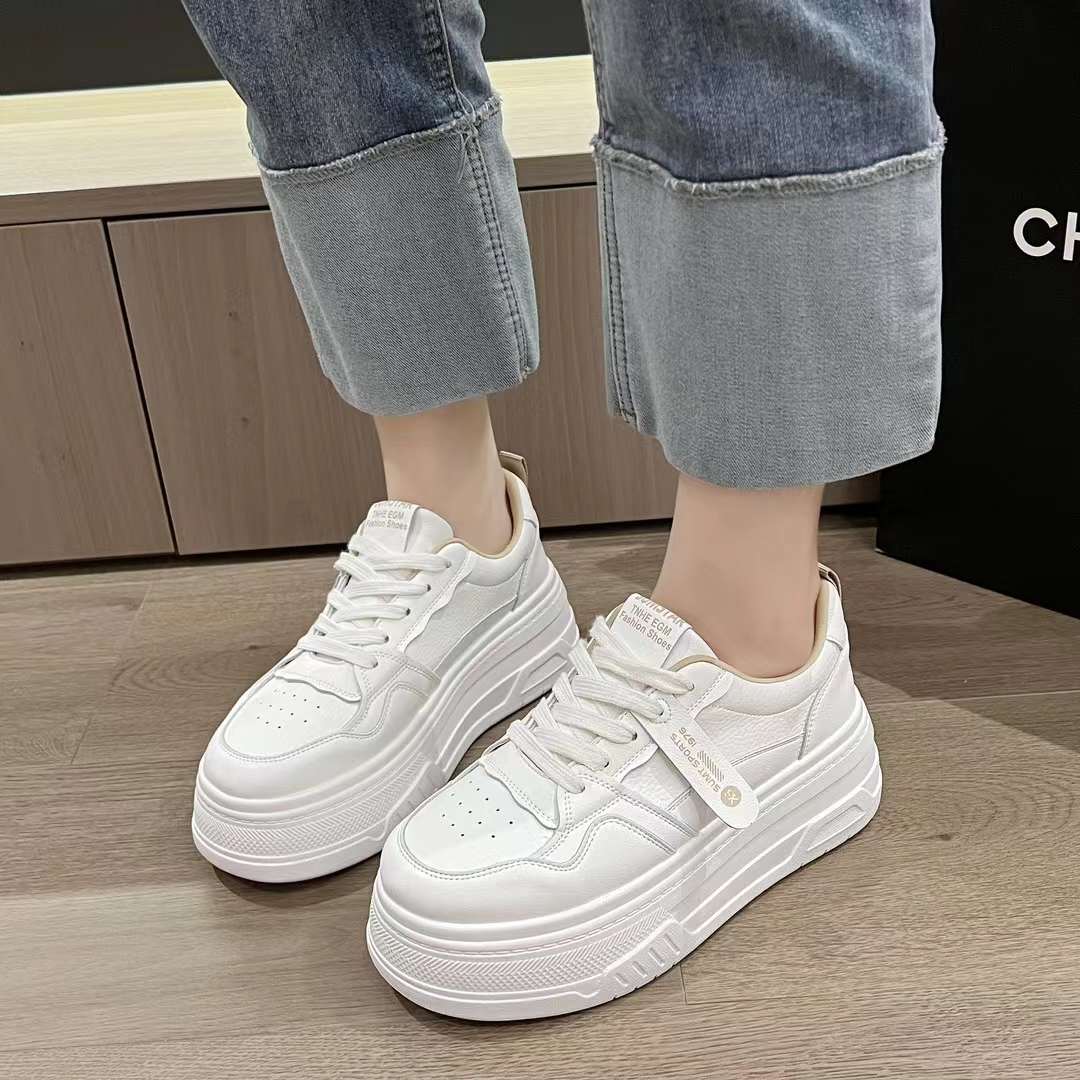Giày thể thao,Giày sneaker nữ mã CK6207 đen trắng
