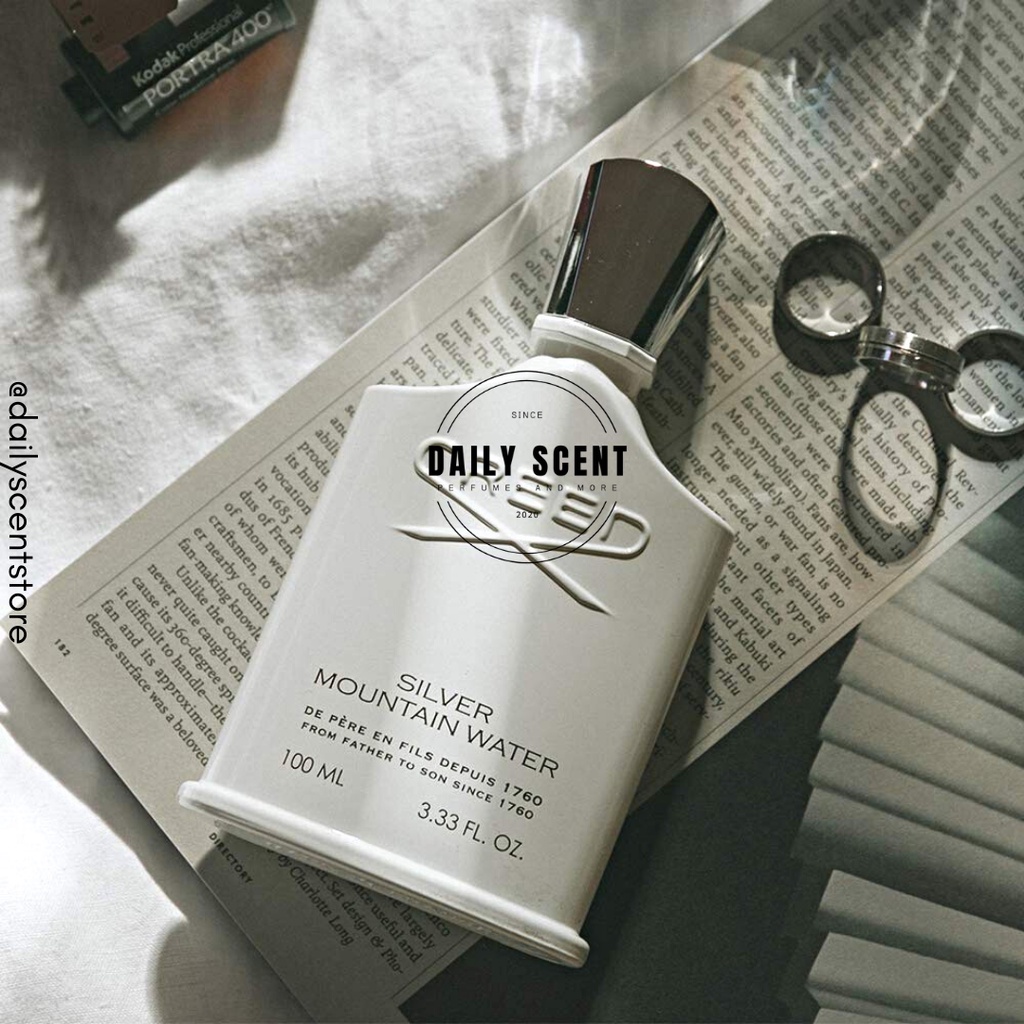 [Mẫu thử 10ml] Nước hoa Unisex Creed Silver Moutain Water Eau de Parfum