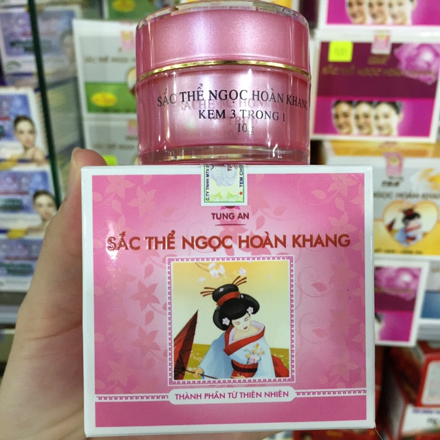 Kem Sắc thể ngọc hoàn khang 3in1 10g
