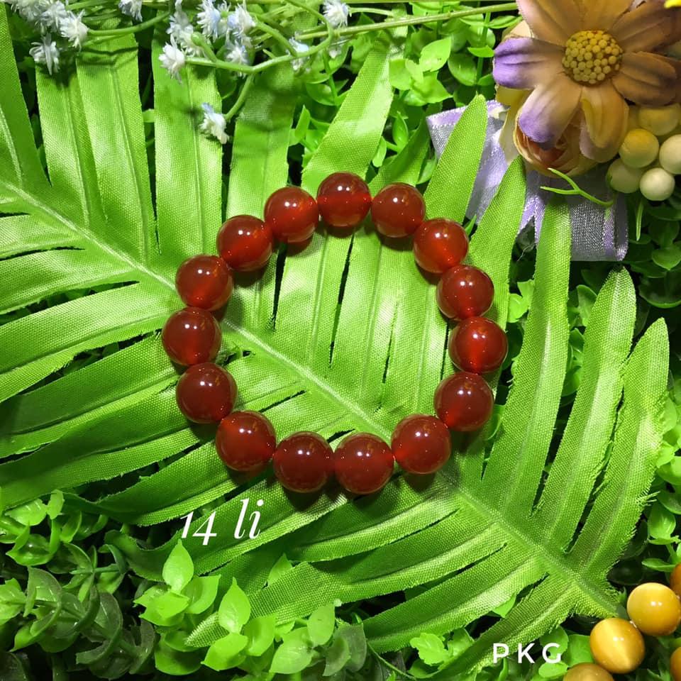 Vòng tay đá Mã não đỏ
