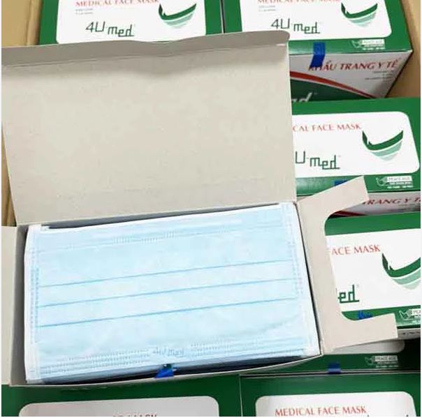 Khẩu trang y tế kháng khuẩn 4U