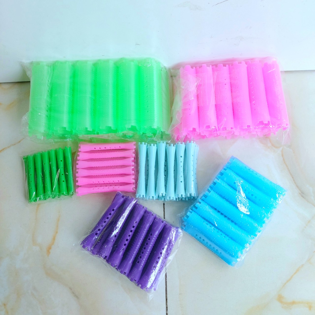 [Bán lẻ]Xương trục uốn lạnh (uốn tóc) bịch 12 cây nhiều size