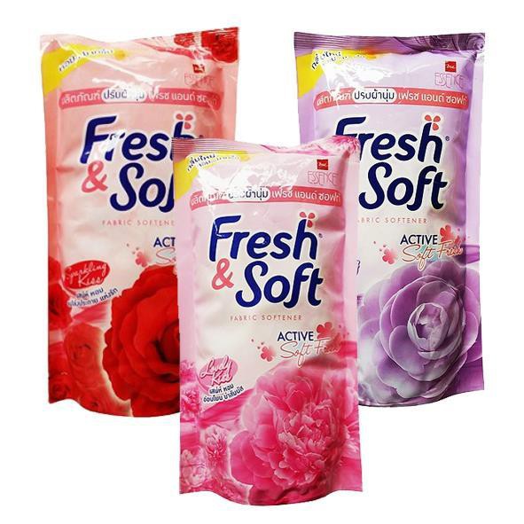 [HCM]Combo 03 Bịch Nước Xả Vải Fresh Soft Thái Lan 600Ml