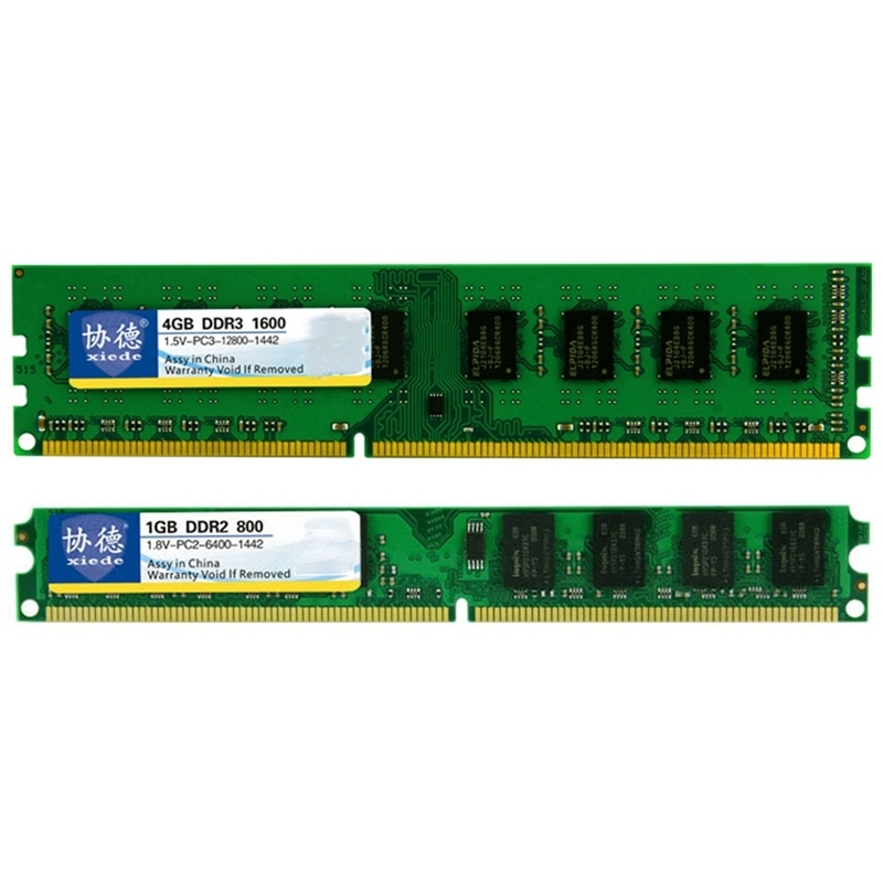 Bảng giá Xiede Desktop Computer Memory Ram Module Ddr2 800 1Gb Pc2-6400 240Pin Dimm 800Mhz for Intel/Amd X012 & DDR3 1600 4GB Phong Vũ