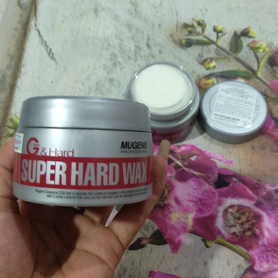 Sáp vuốt tóc siêu cứng Mugens Super Hard Wax Hàn Quốc 90g