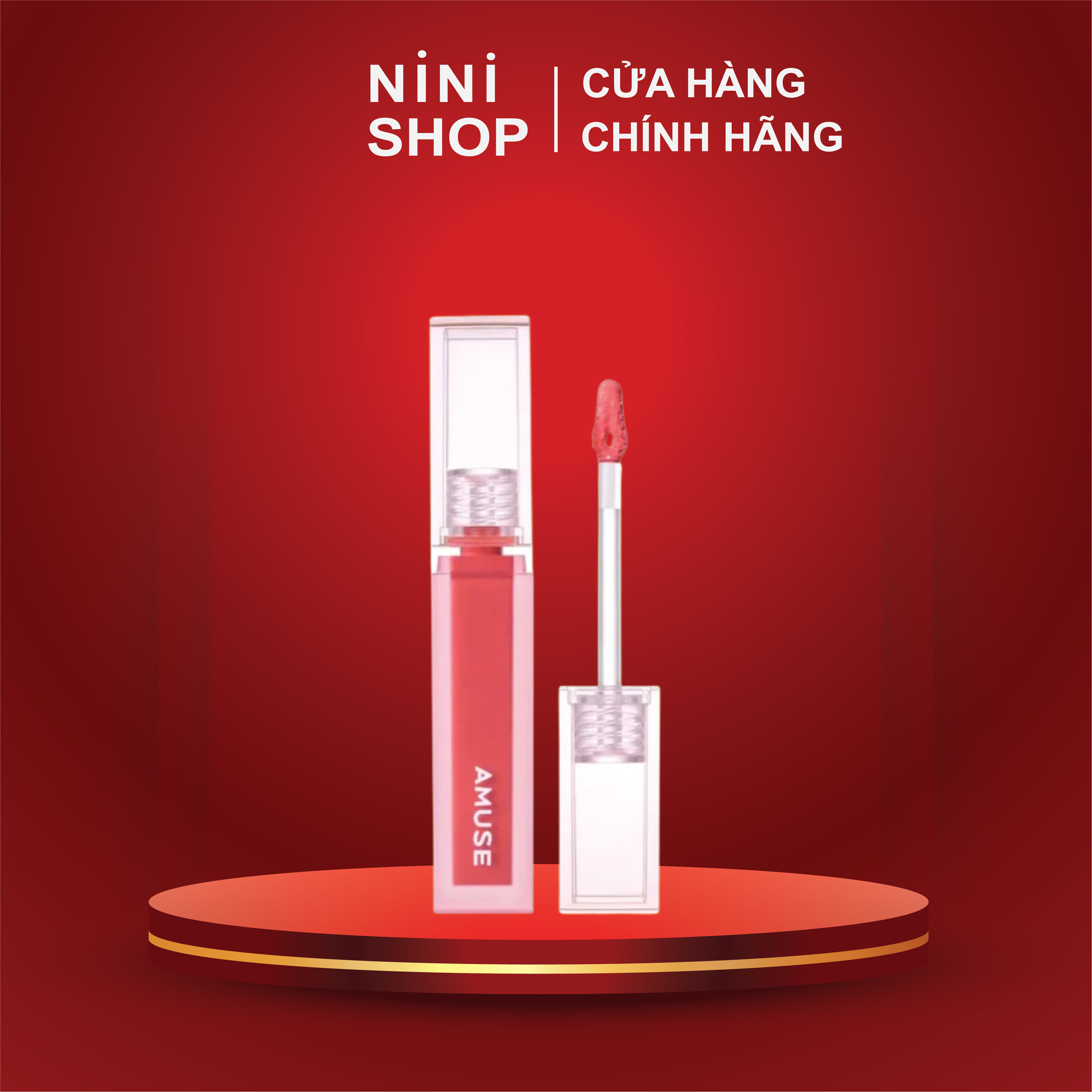 Son tint bóng Amuse Dew Tint - ninishop