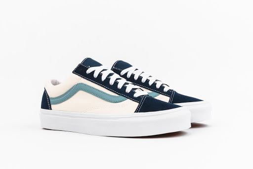 GIÀY VANS STYLE 36 RETRO SPORT TRẮNG XANH [Ảnh Thật - Full Box]