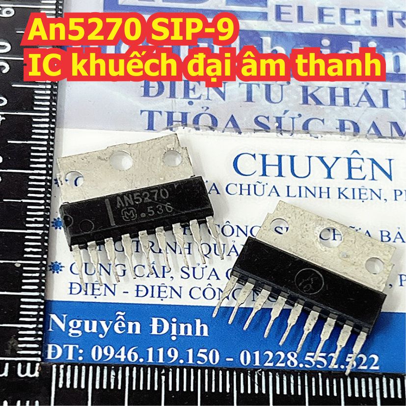 3 con an5270 5270 sip-9 ic khuếch đại âm thanh kde1571