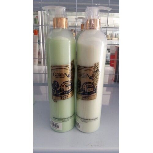 Cặp dầu gội + dầu xả Garden 1100ml (cao cấp)