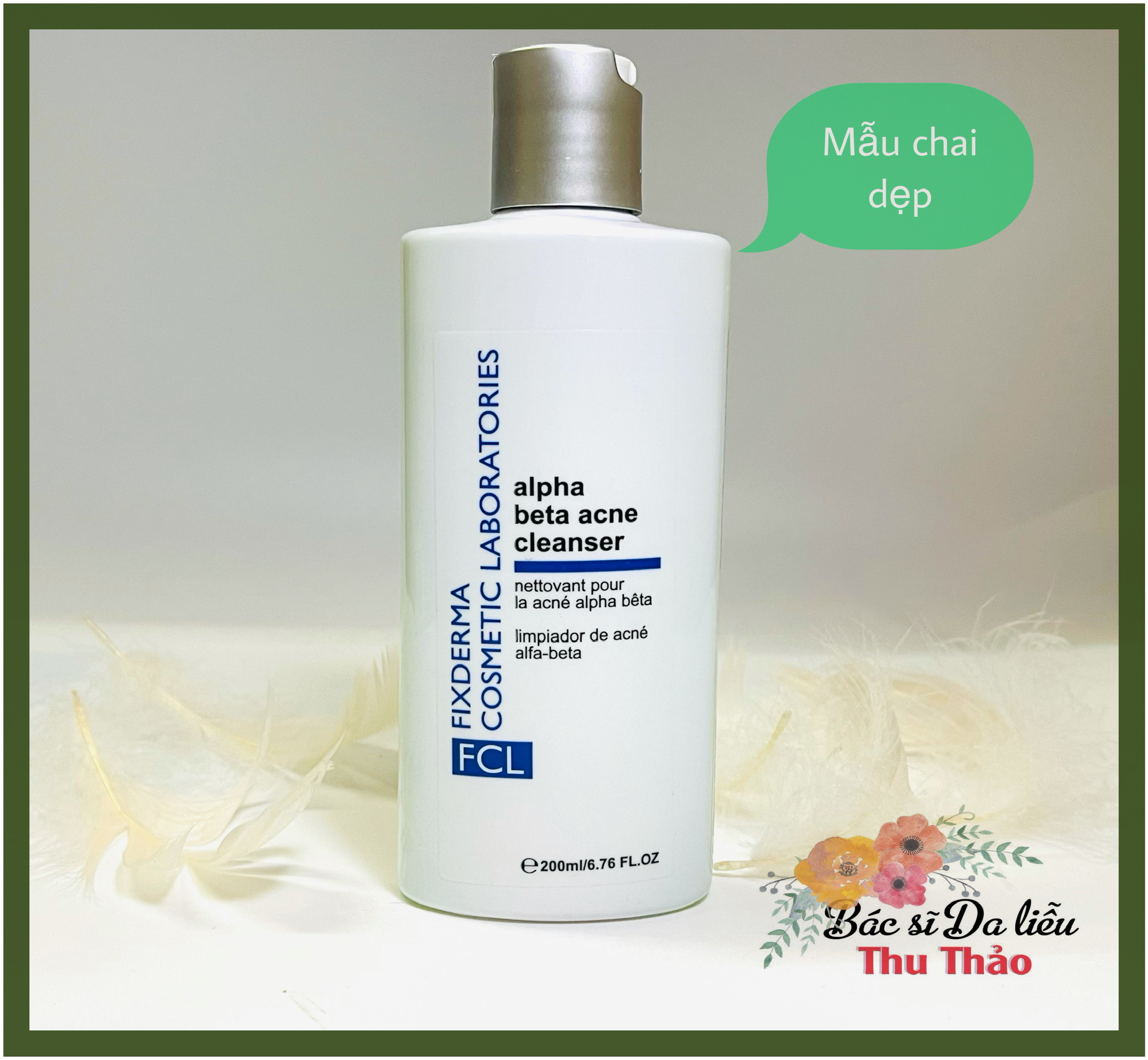 [HCM][200mL] SỮA RỬA MẶT FIXDERMA FCL ALPHA BETA CLEANSER