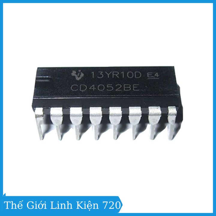 IC CD4052 DIP16/SOP16 4 kênh kép
