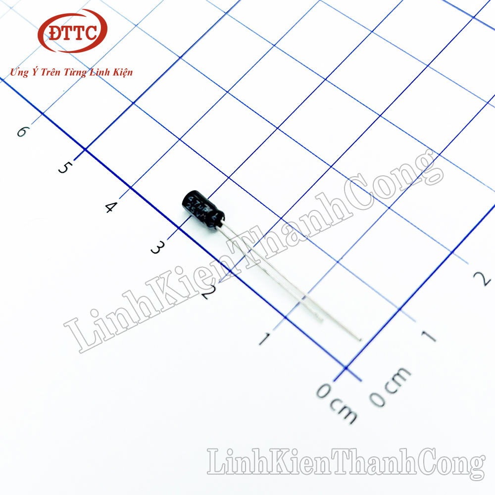 Bộ 3 chiếc tụ hóa 4.7uf 25v