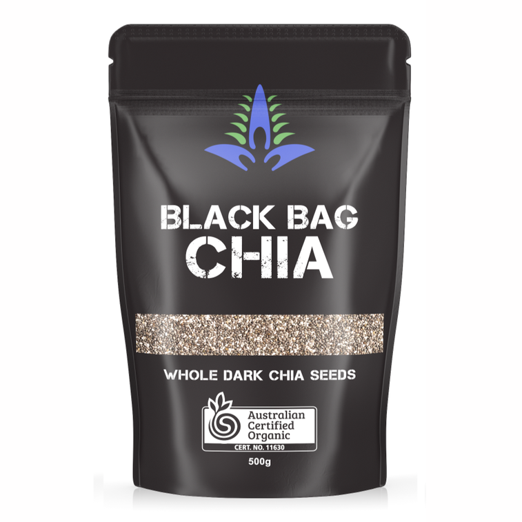 Hạt Chia Úc màu đen Black Bag Chia 500g