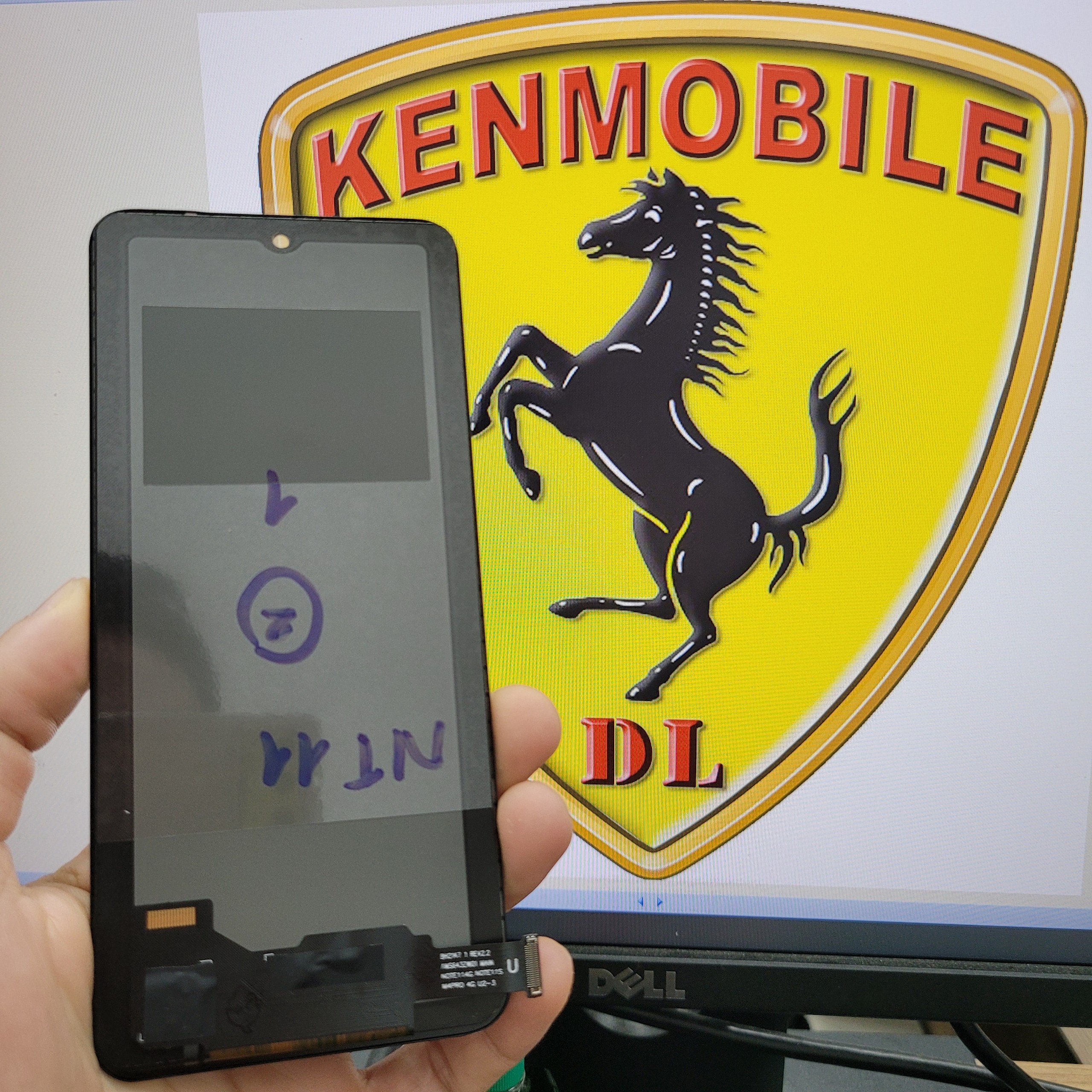 Màn hình tương thích xiaomi redmi note 11 4g / redmi note 11s / note 12s, loại incell