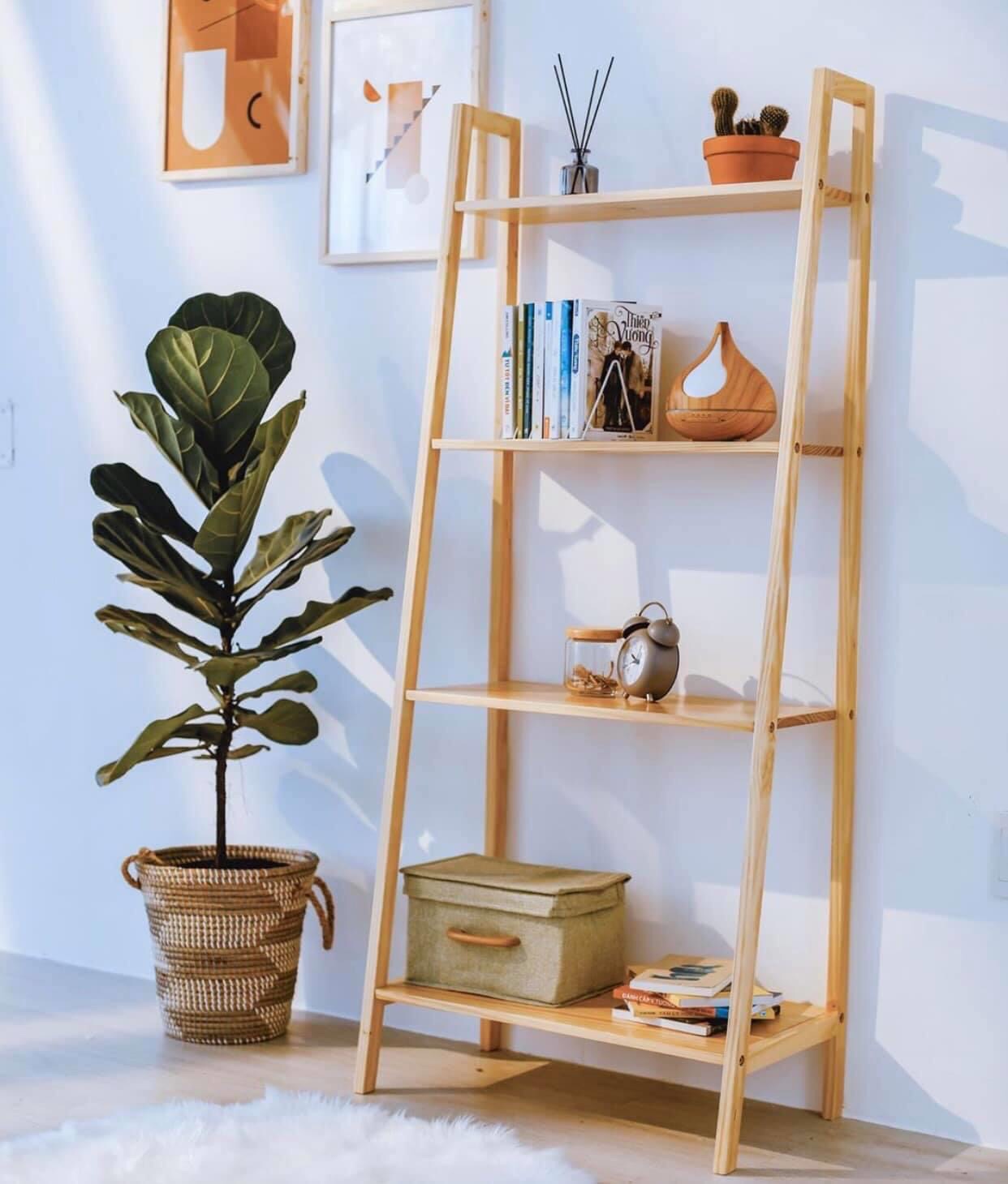 Kệ sách. Kệ đa năng - Kệ gỗ trang trí nội thất