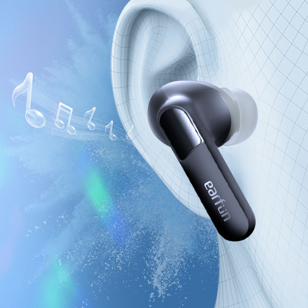 Tai nghe True wireless EarFun Air Mini thời gian nghe 5h, bluetooth 5.2