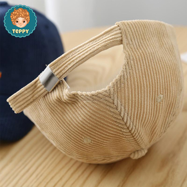 Mũ, nón lưỡi trai nhung tăm cho bé