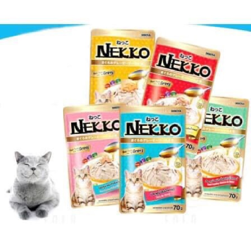Patê Nekko Thức Ăn Cho Mèo Nhiều Vị Thơm Ngon