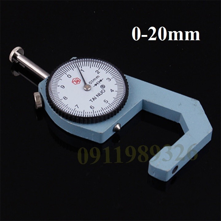 Thước đo độ dày 0-20mm.