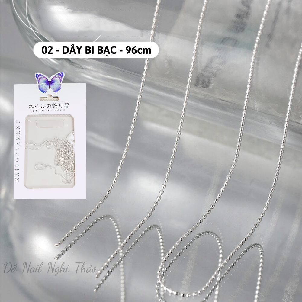 Dây bi nail tròn đính móng NGHI THẢO