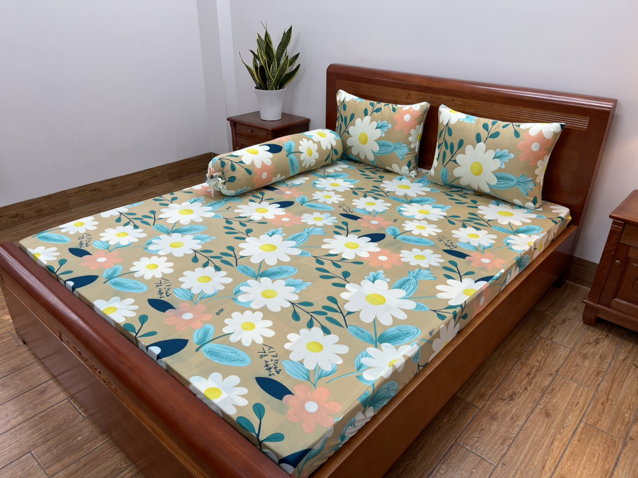 Ga/drap giường thun lạnh hàn quốc Cao Cấp (Không áo gối)