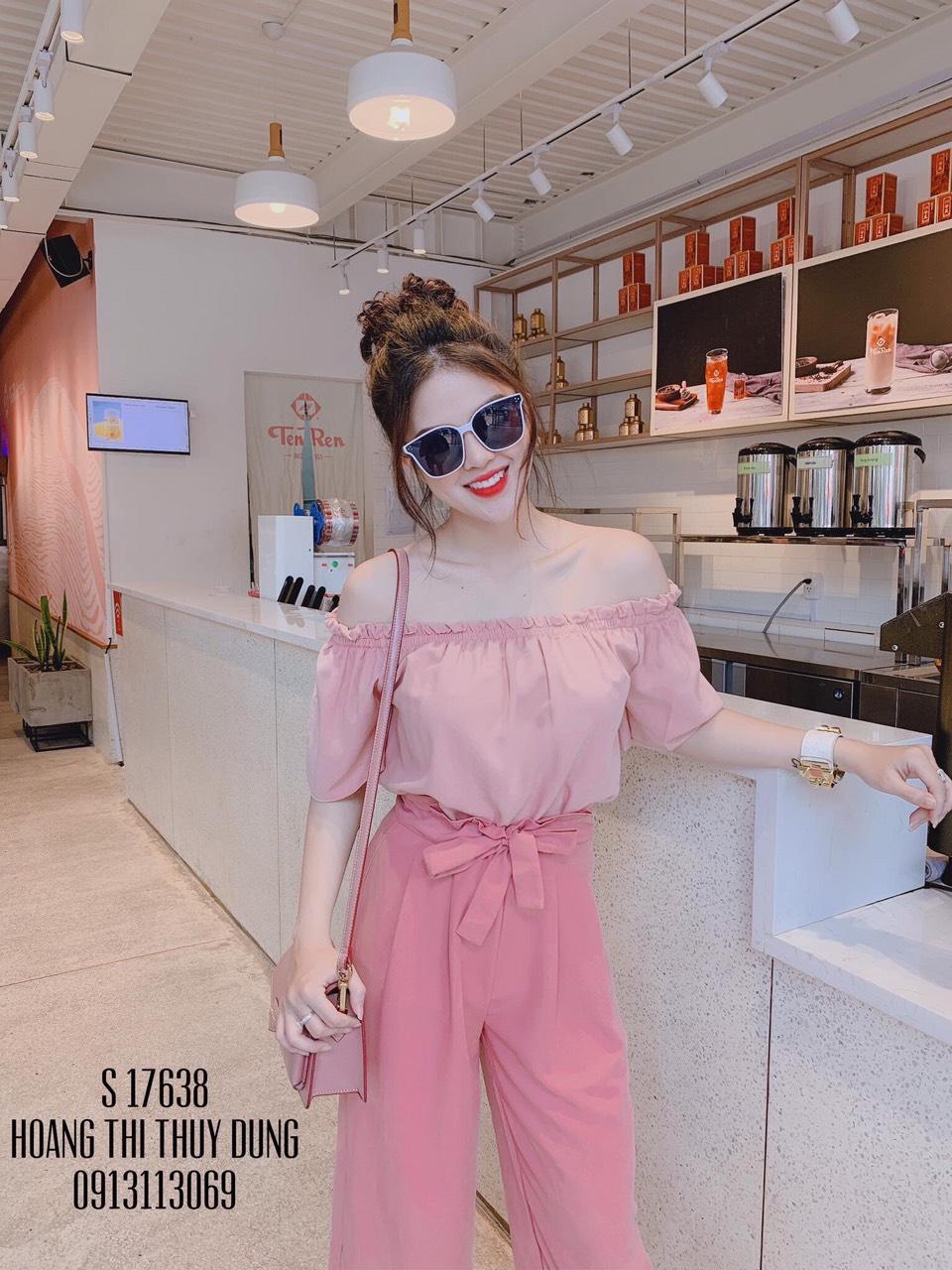 Set bộ bẹt vai,quần dài-QH