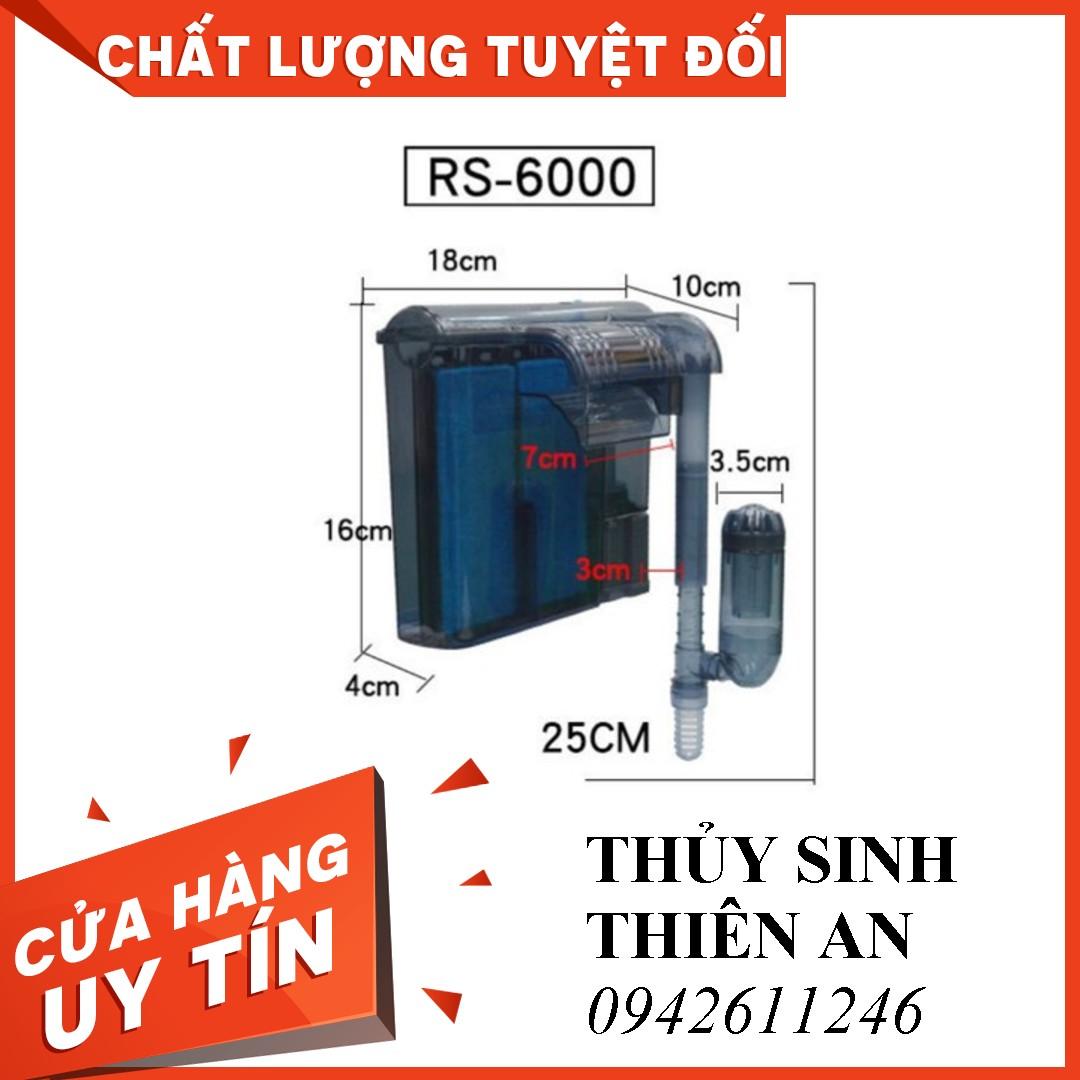 Lọc thác RS-6000 cho bể thủy sinh, bể cá
