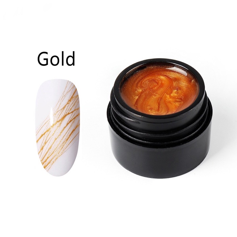 g.el vẽ nhện,g.el nhện trang trí móng nail