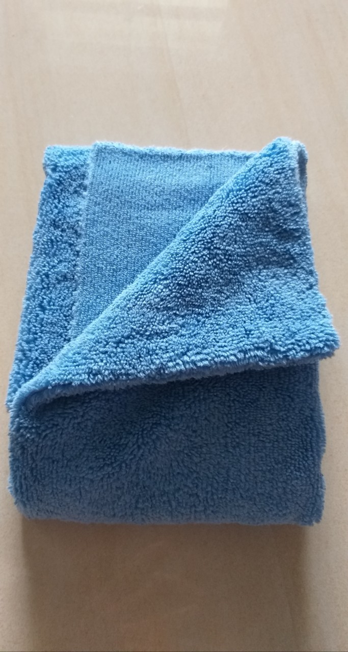Khăn siêu sợi không viền 40x60cm - Blue Crazy Microfibre Towel