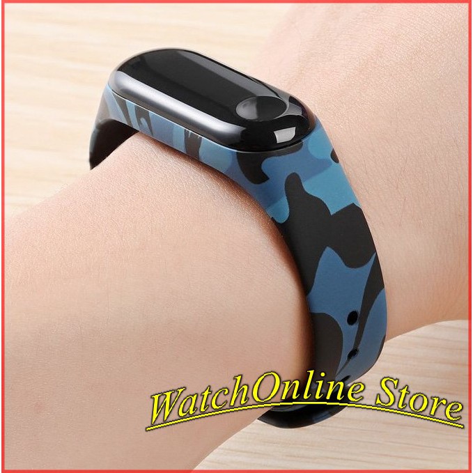Dây đeo thay thế cho Xiaomi Miband 3 Miband 4 - Rằn ri