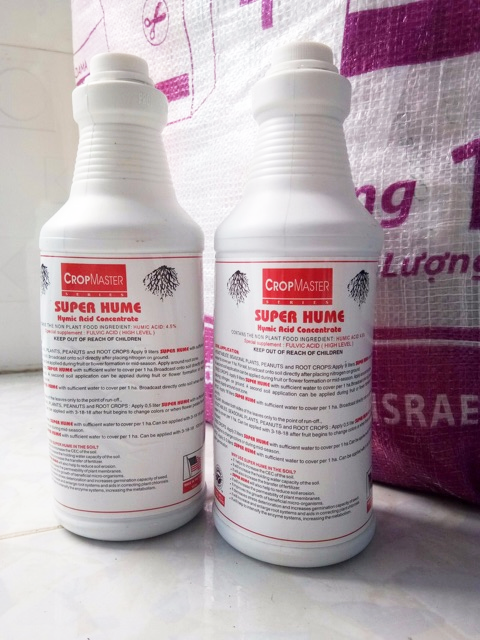 Phân Bón Lá Super Hume - ( Chai 1 Lít )