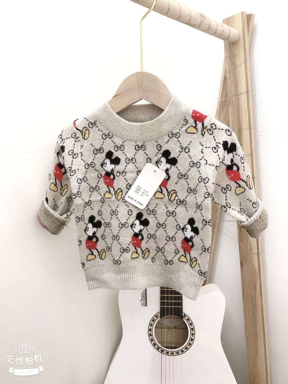 Áo Len Mickey cho Bé chất mềm, đẹp, ấm (9-17kg)