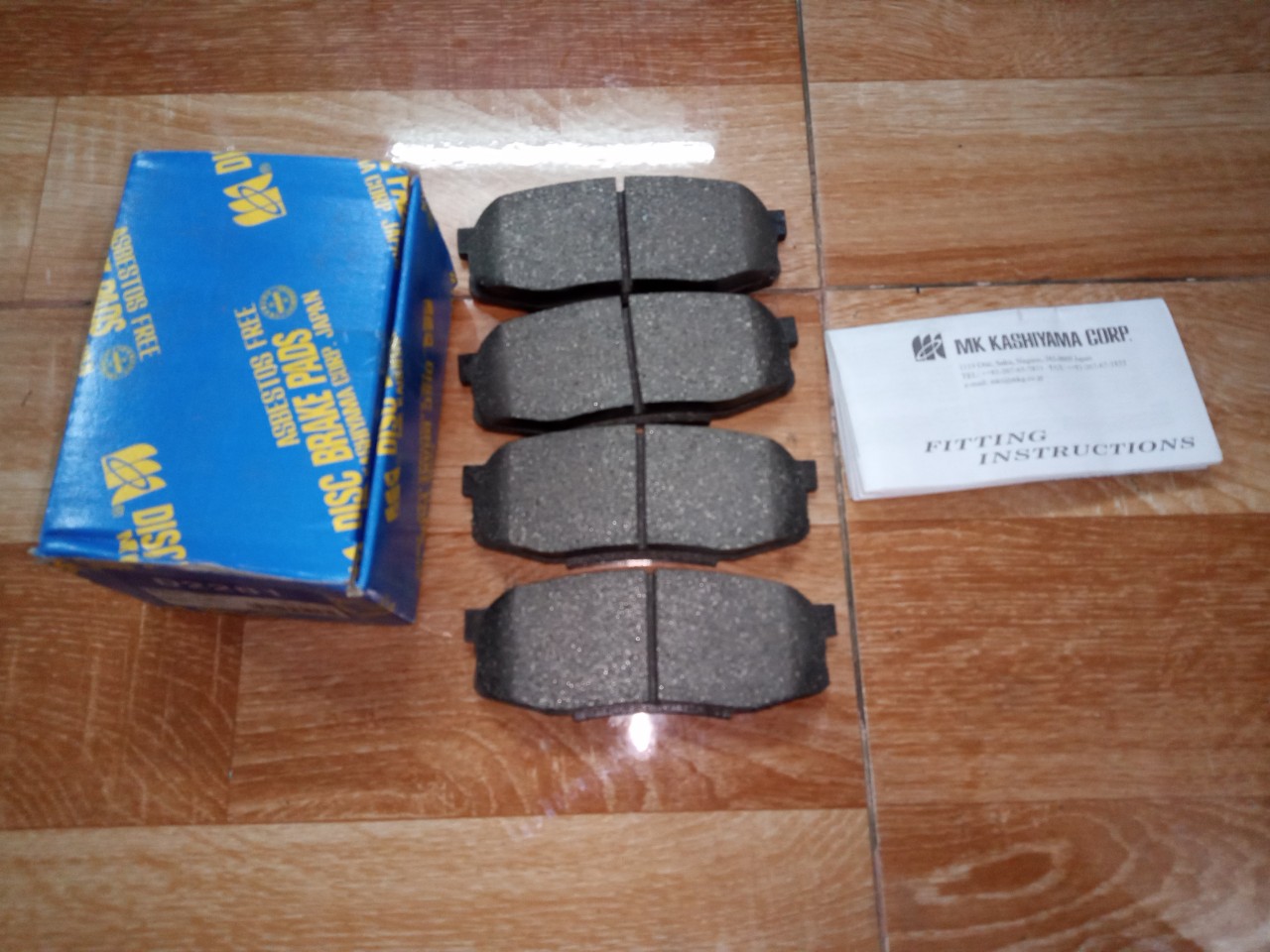 Má phanh trước b&ocirć thắng trước Toyota Innova Toyota Hilux 2.5 MK Nh&acirc̣t