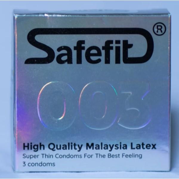 Bao Cao Su SafeFit Siêu Mỏng 003 (hộp 3)