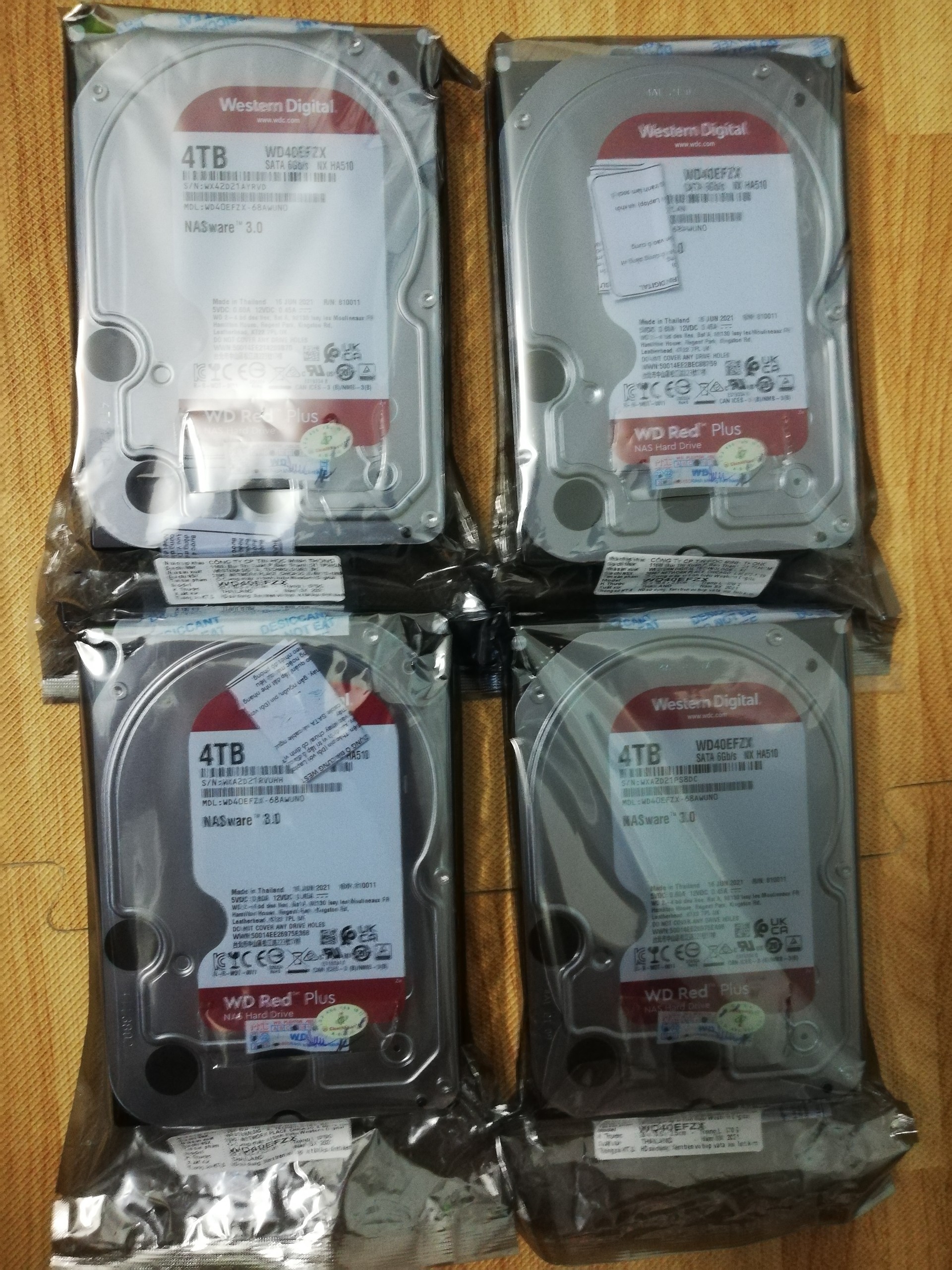 Ổ cứng WD Red Plus 4TB WD40EFZX