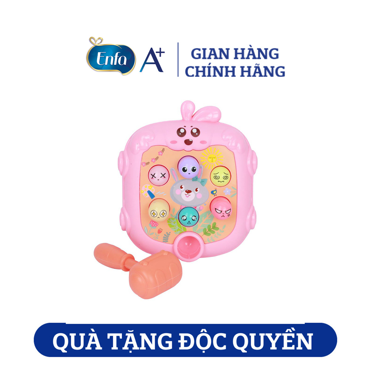 [Quà tặng Enfa] Đồ chơi đập chuột (giao mẫu ngẫu nhiên)